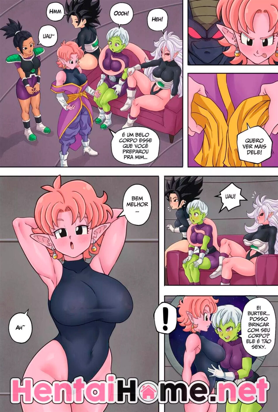 Dragon Ball Porno - A troca de corpos