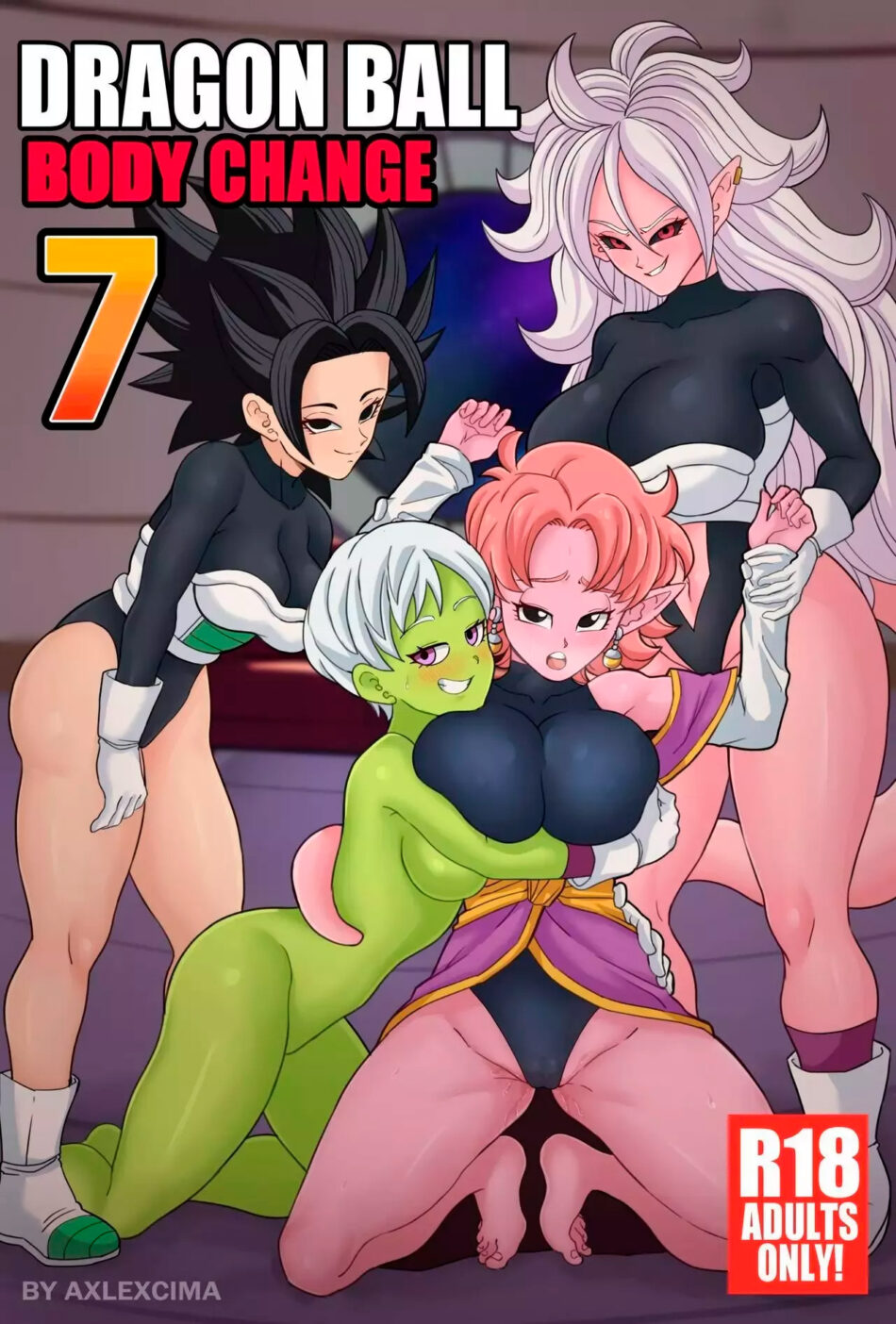 Dragon Ball Porno - A troca de corpos