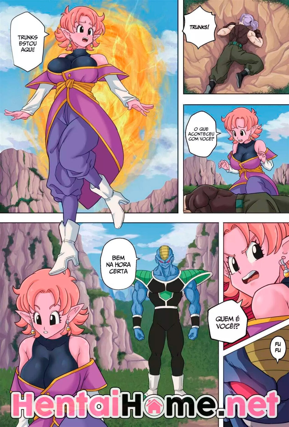 Dragon Ball Porno - A troca de corpos