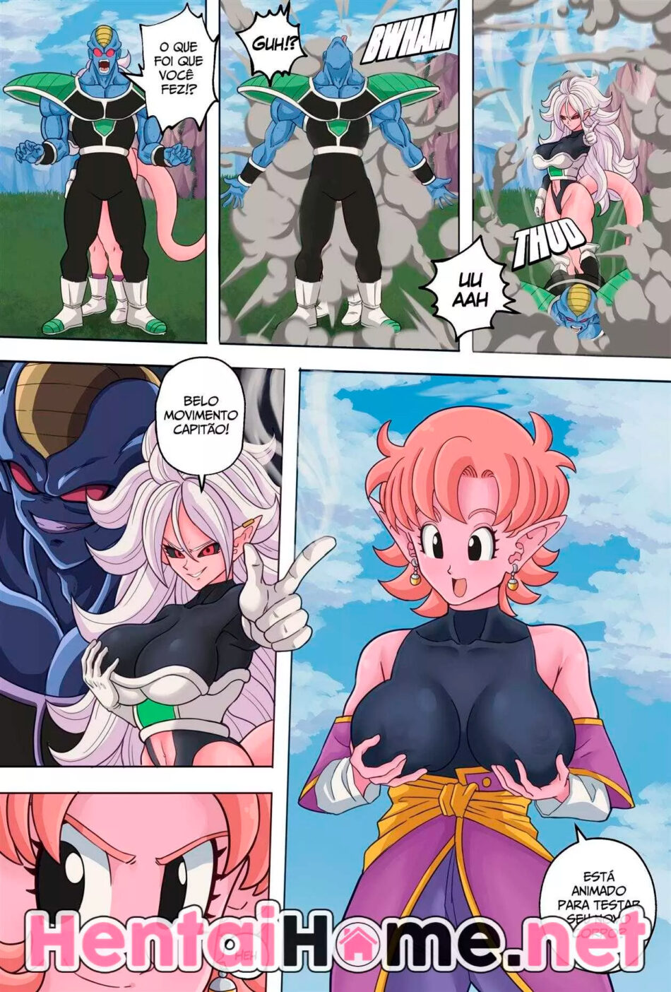 Dragon Ball Porno - A troca de corpos