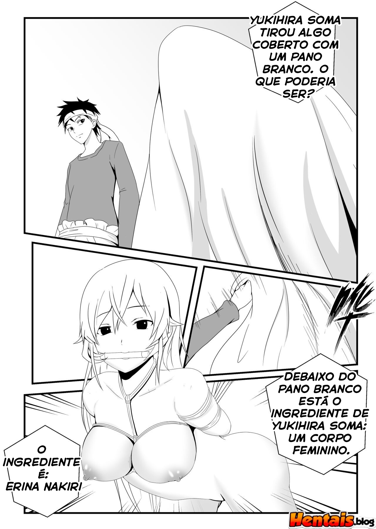 Shokugeki No Soma Porno: Guerra de Comida