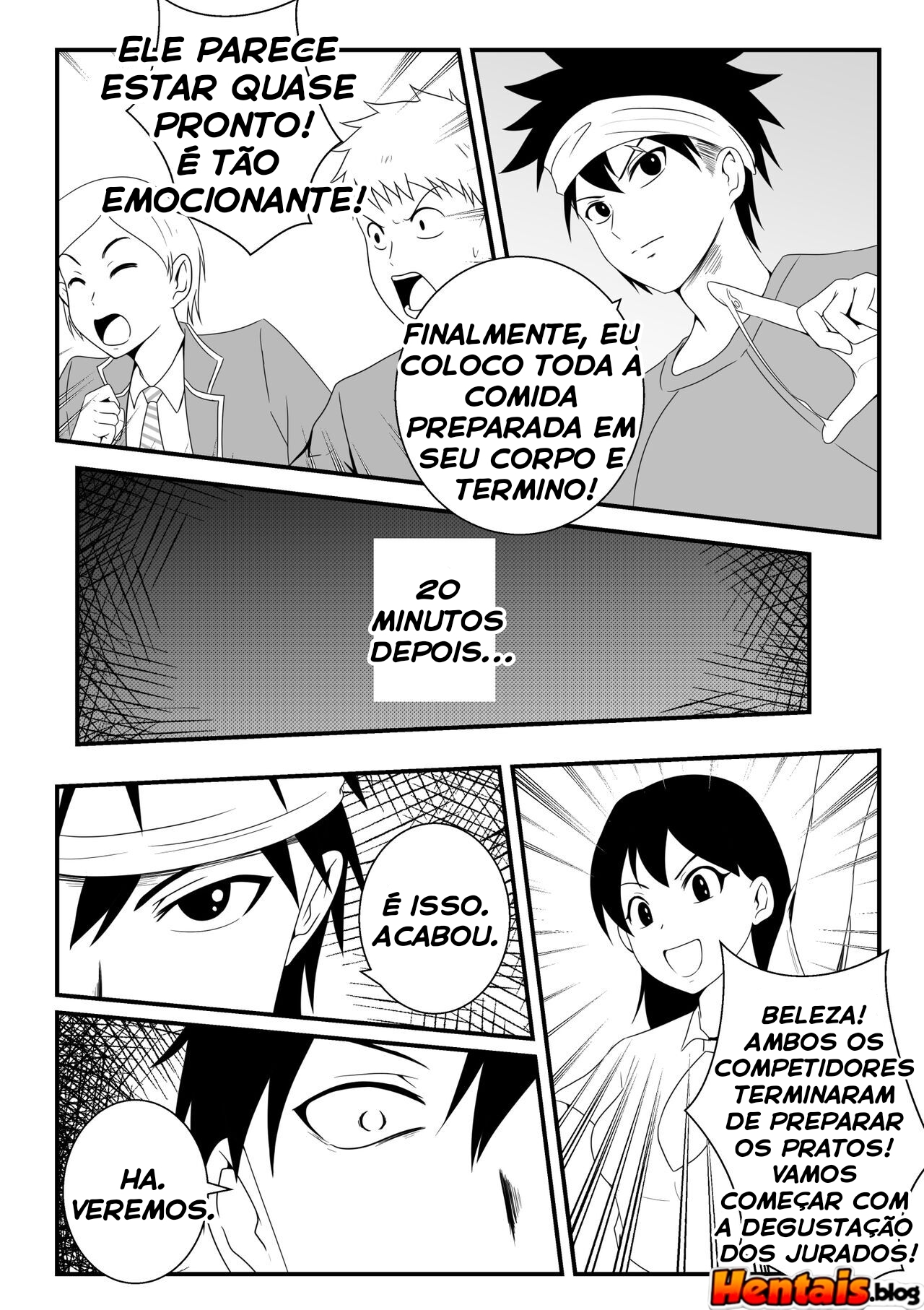 Shokugeki No Soma Porno: Guerra de Comida