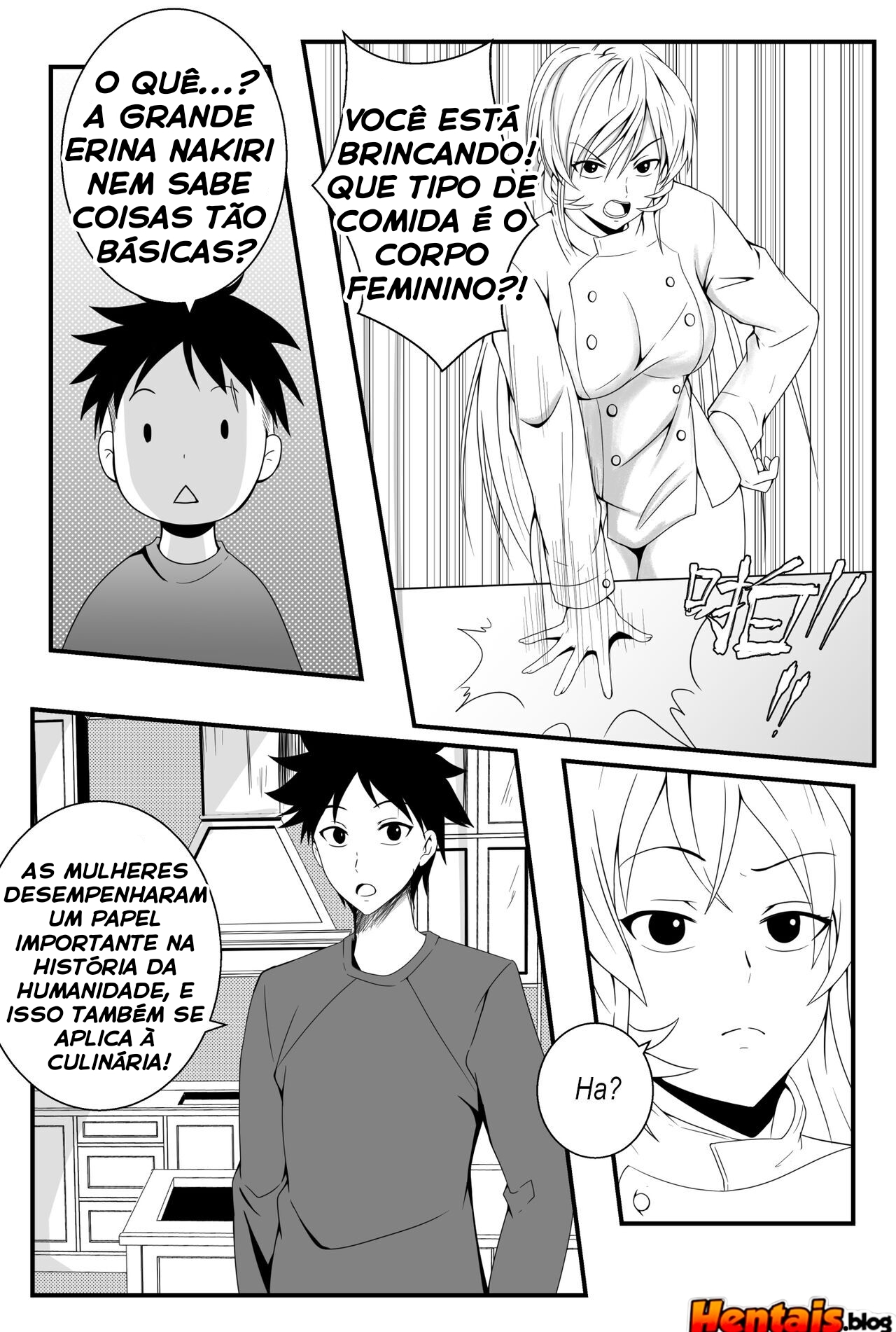 Shokugeki No Soma Porno: Guerra de Comida