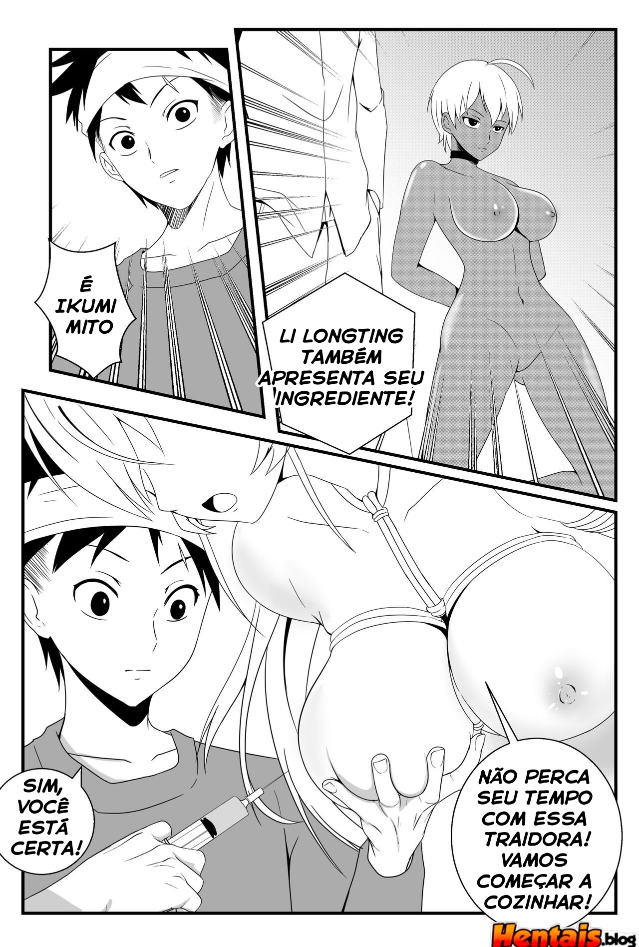Shokugeki No Soma Porno: Guerra de Comida