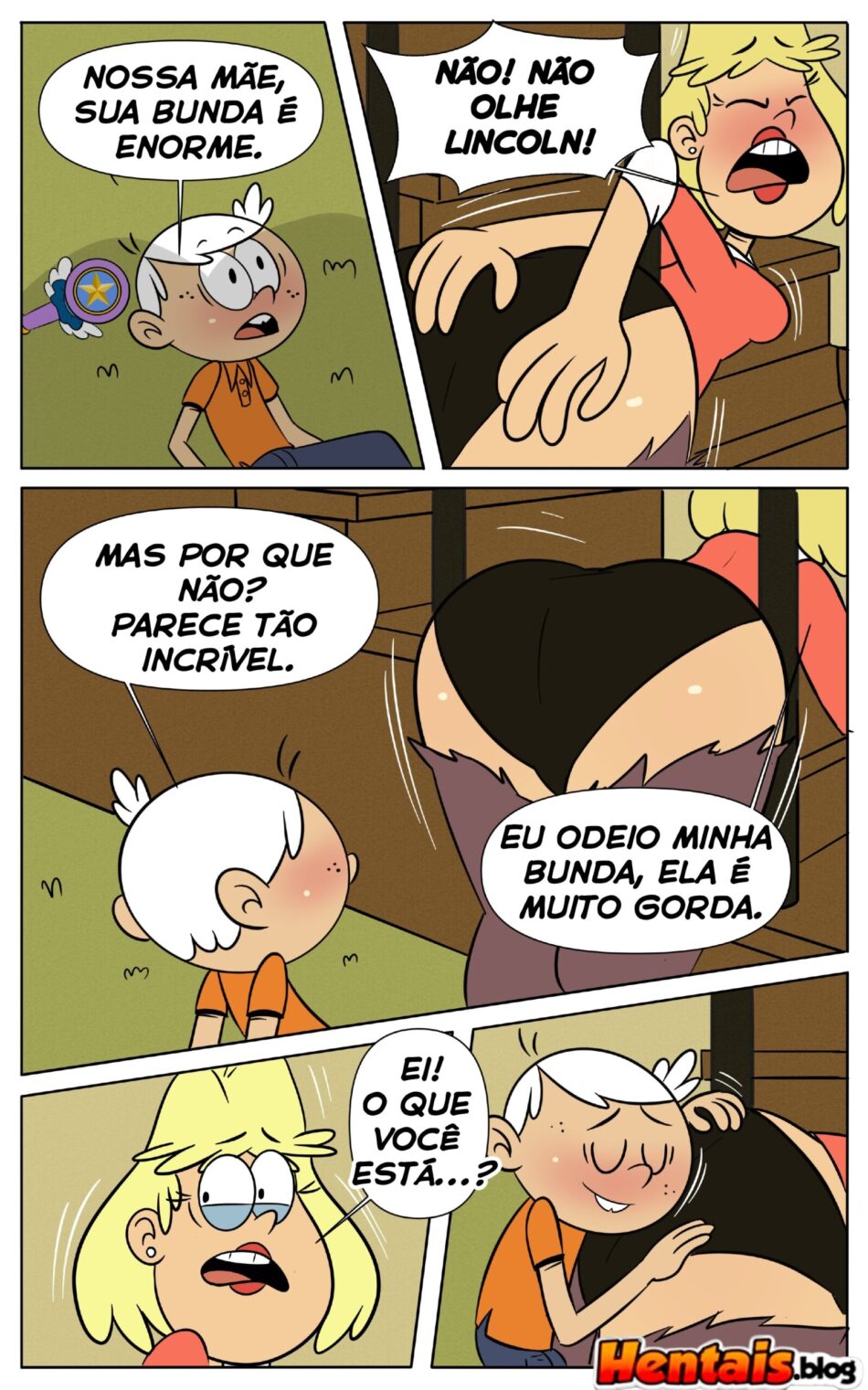 The Loud House Porno: Rita em uma enrascada