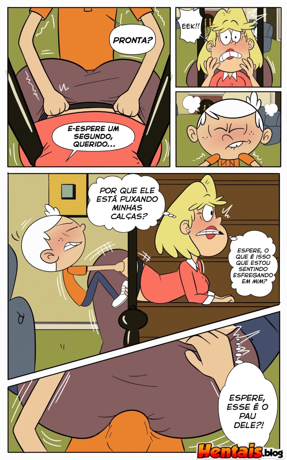 The Loud House Porno: Rita em uma enrascada