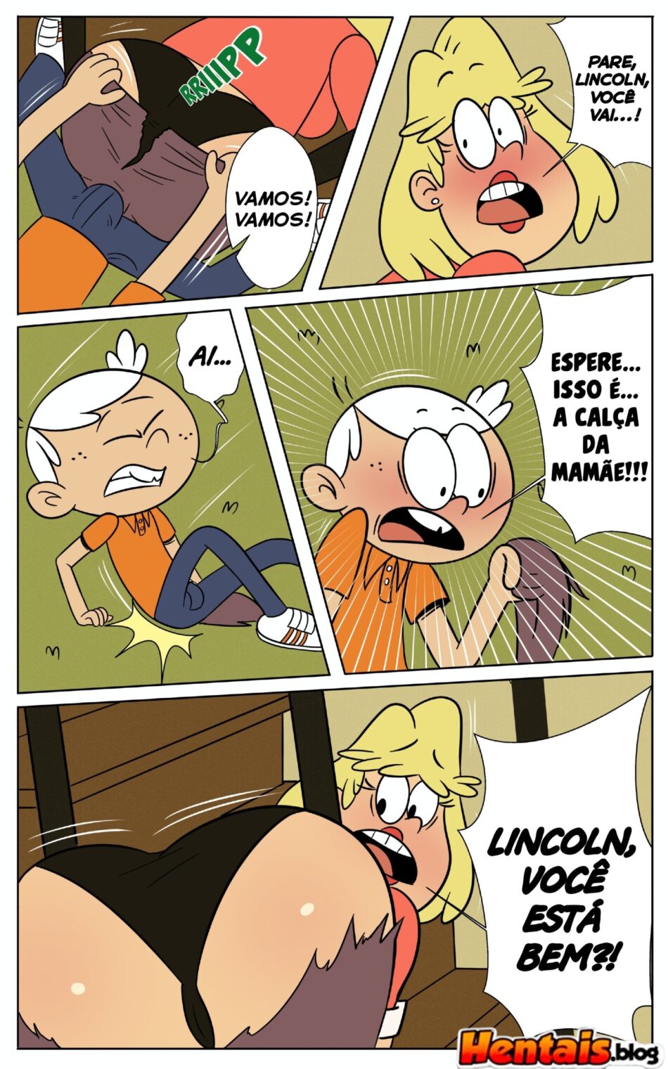 The Loud House Porno: Rita em uma enrascada