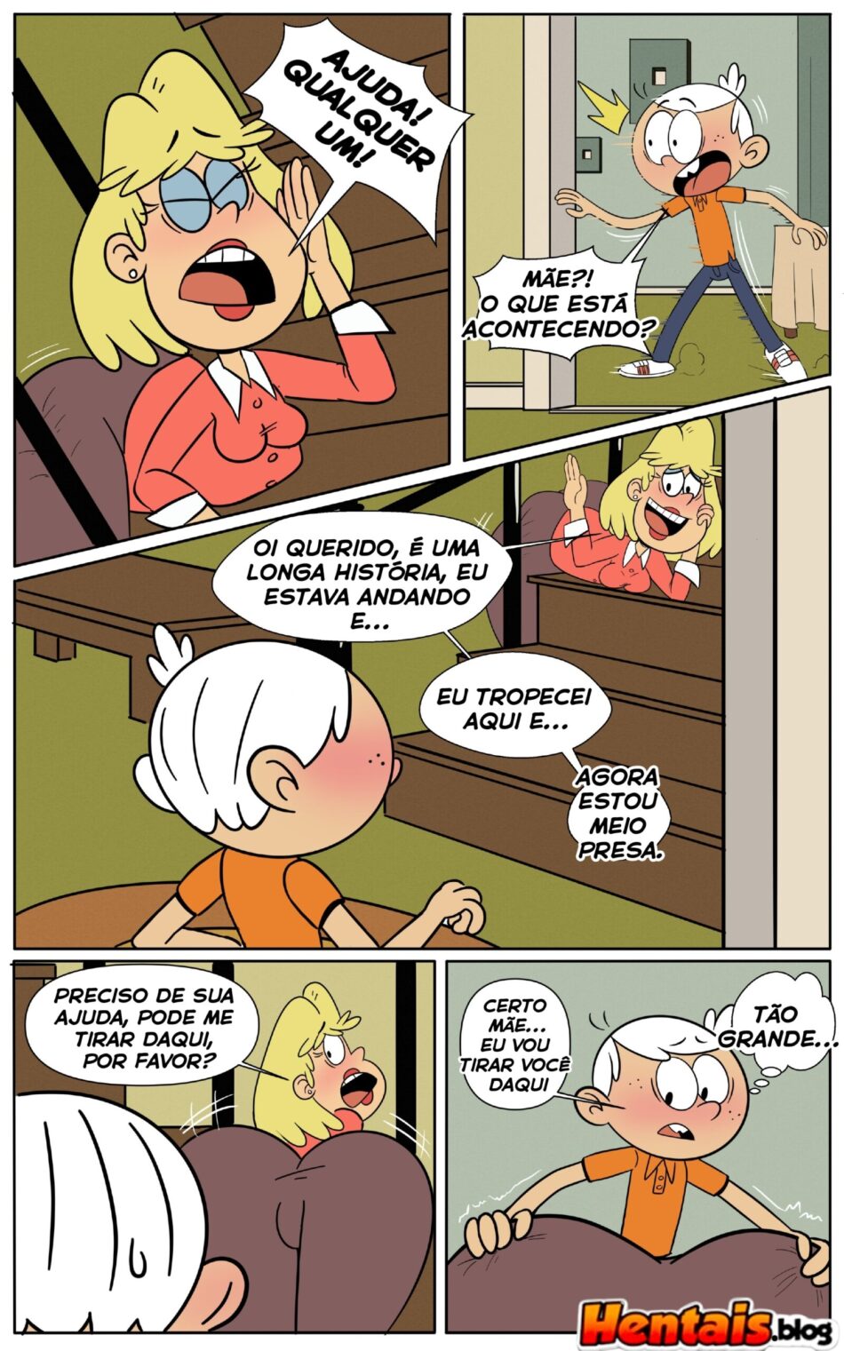 The Loud House Porno: Rita em uma enrascada