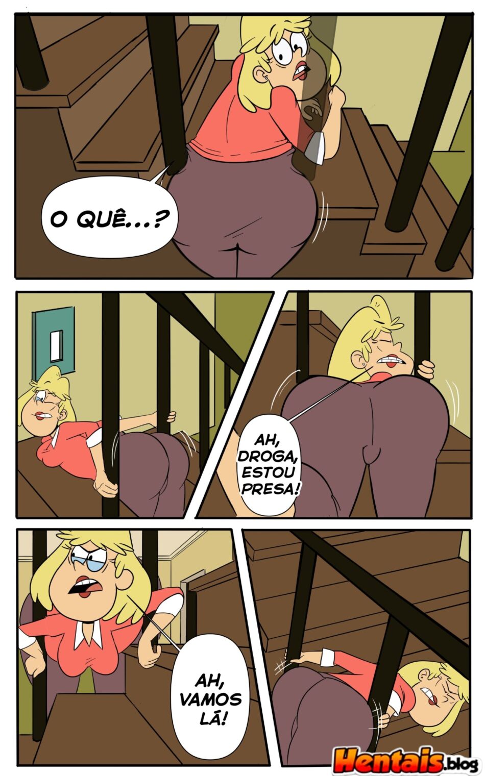 The Loud House Porno: Rita em uma enrascada