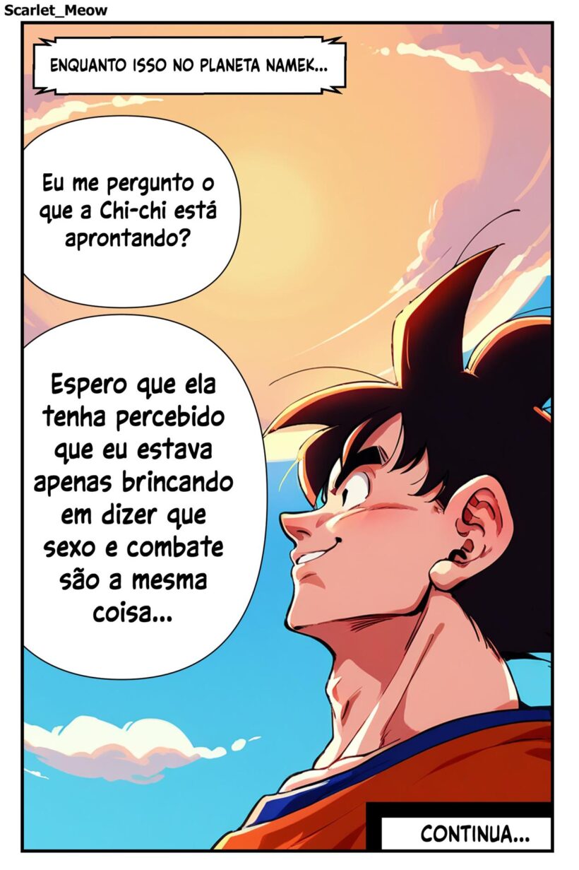 Enquanto Goku Está Fora - Dragon Ball Hentai