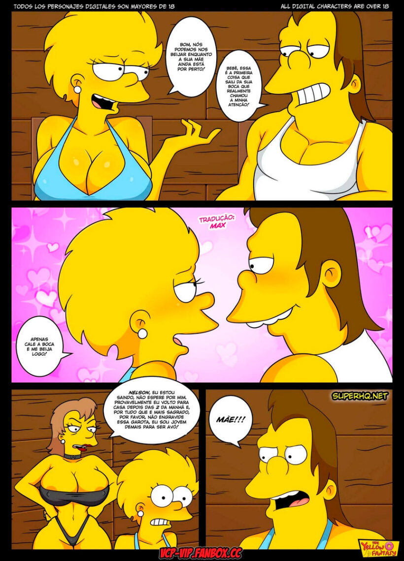 Os Simpsons - Nelson realiza seu sonho sexual