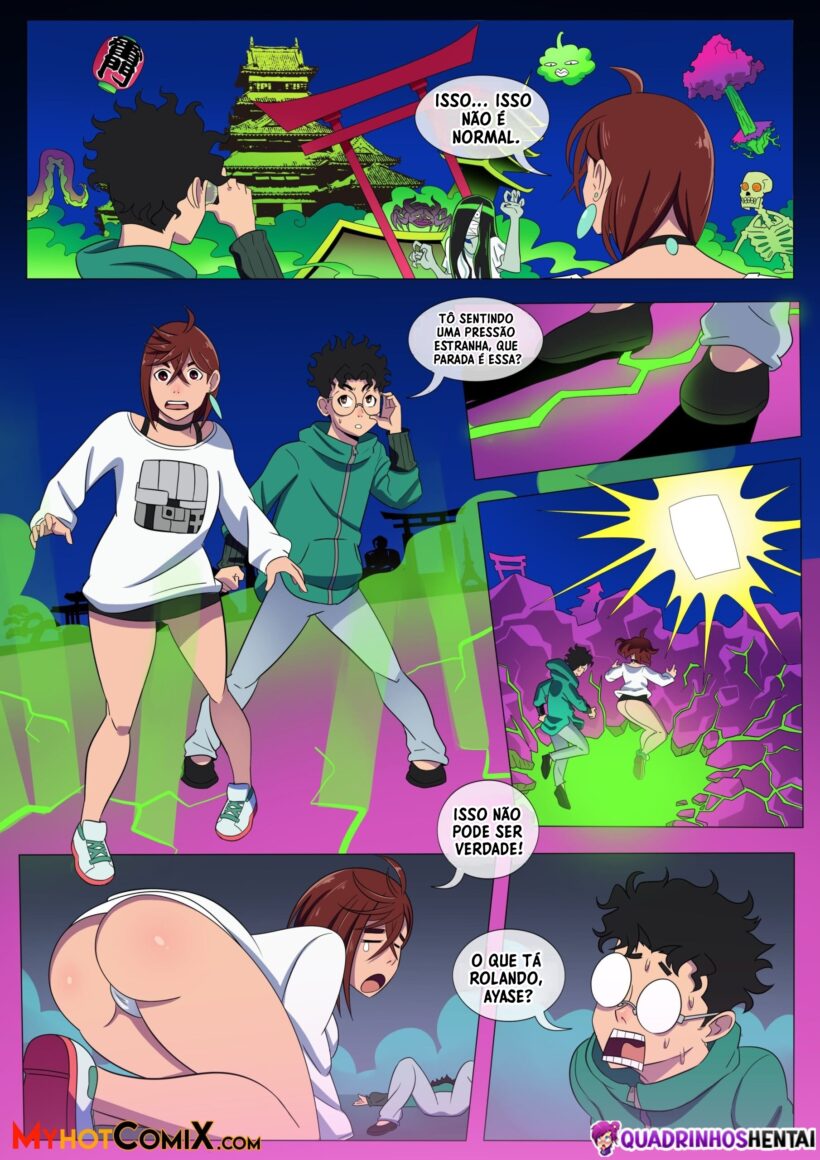 Dandadan Hentai: Encontro de Energias