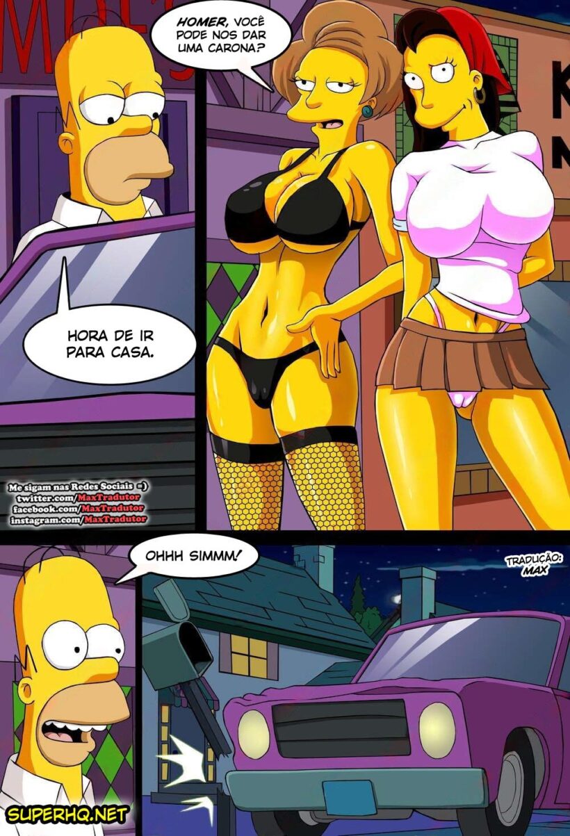 Welcome to Springfield - Simpsons Hentai