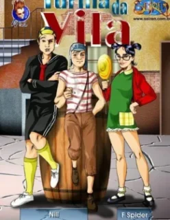 A turma do chaves fodendo – Chaves Pornô – Quadrinho Porno