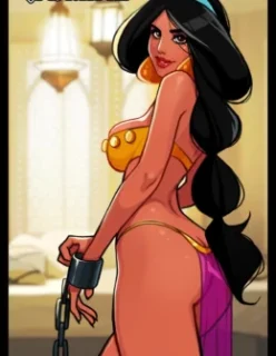 Aladdin e Gênio fodendo Jasmine – Disney Hentai – Quadrinhos Eróticos