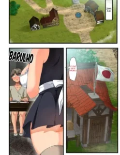 Ao Fim da Guerra, Eu Trouxe uma Bela Androide Peituda Para Minha Casa – Doujinshi Hentai – [Em Português]