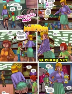 Apaixonado na xoxota da mamãe 4 – Milftoon – Quadrinho Porno