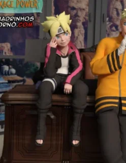 Boruto perdendo a virgindade – Naruto Pornô – Quadrinhos Eróticos