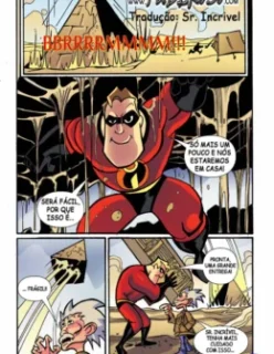 Cartoon porn comics Os Incríveis – Heróis Pornô – Hq Porno