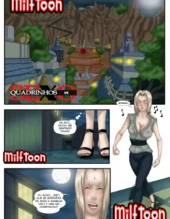 Chantageando a Tsunade – Naruto Pornô – [Quadrinhos Hentai]